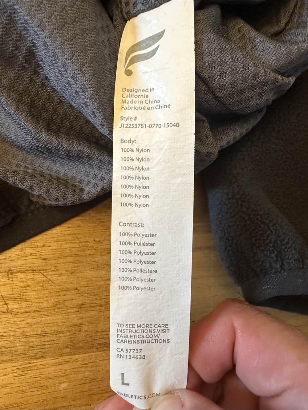 FABLETICS Loft pullover jacket - Picture 9 of 11